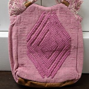 Hand Woven Tote Bag By Nadia B